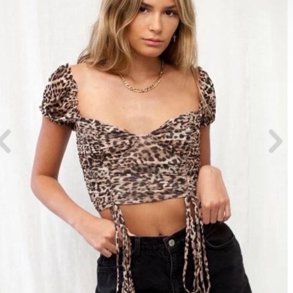 Isabelle’s Cabinet cheetah top